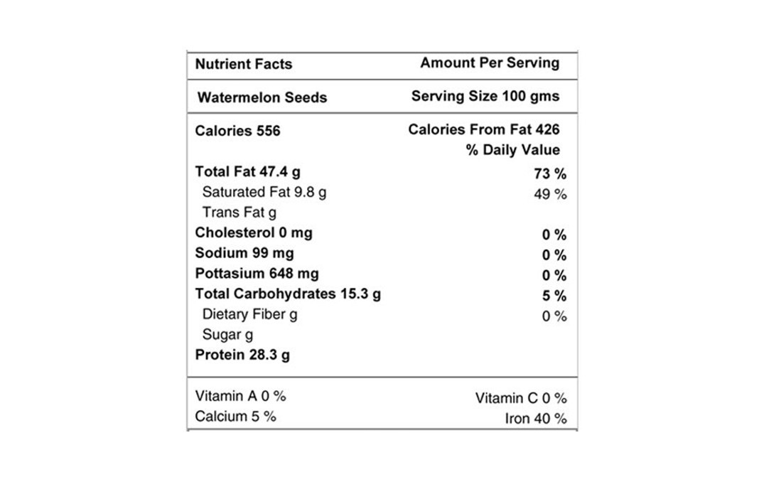 Ekgaon Watermelon Seeds    Pack  100 grams